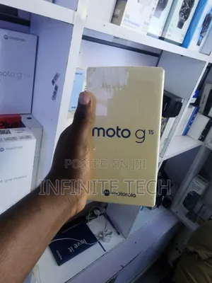 New Motorola Moto G15 256 GB Black