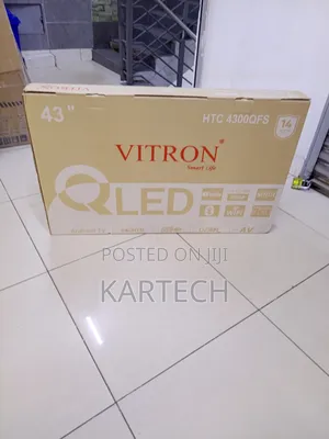 Vitron HTC 4300qfs 43 Inch Qled Android Smart TV
