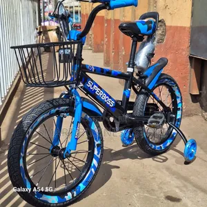 Kids Riding Bicycle