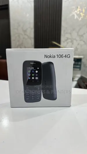 New Nokia 106 Black