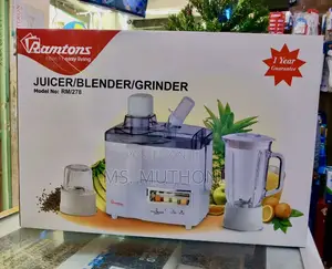 Ramtons 3-in-1 Juicer, Blender, and Grinder (Model No: Rm/278).