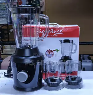 Black Signature 3-in-1 Super Blender, 1.5l Unbreakable Jar