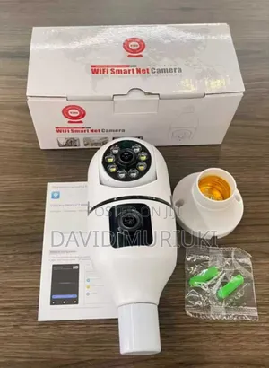 Ac Wifi Camera Bulb 
Double Lense With Motion