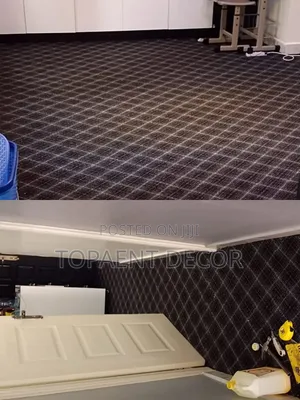 House Carpeting Wall To Wall With Black Maasai Mara Carpet