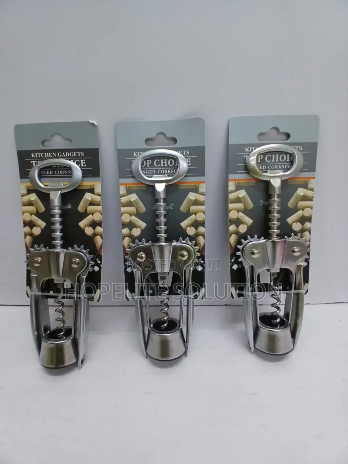 Heavy Duty Stainless Steel Corkscrew Wine Opener