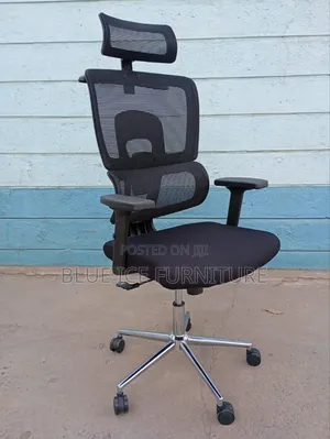 Mesh Back Headrest Office Chair