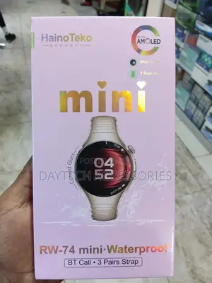 Haino Teko Rw-74 Mini Design Smart Watch With Curved Amoled Display.