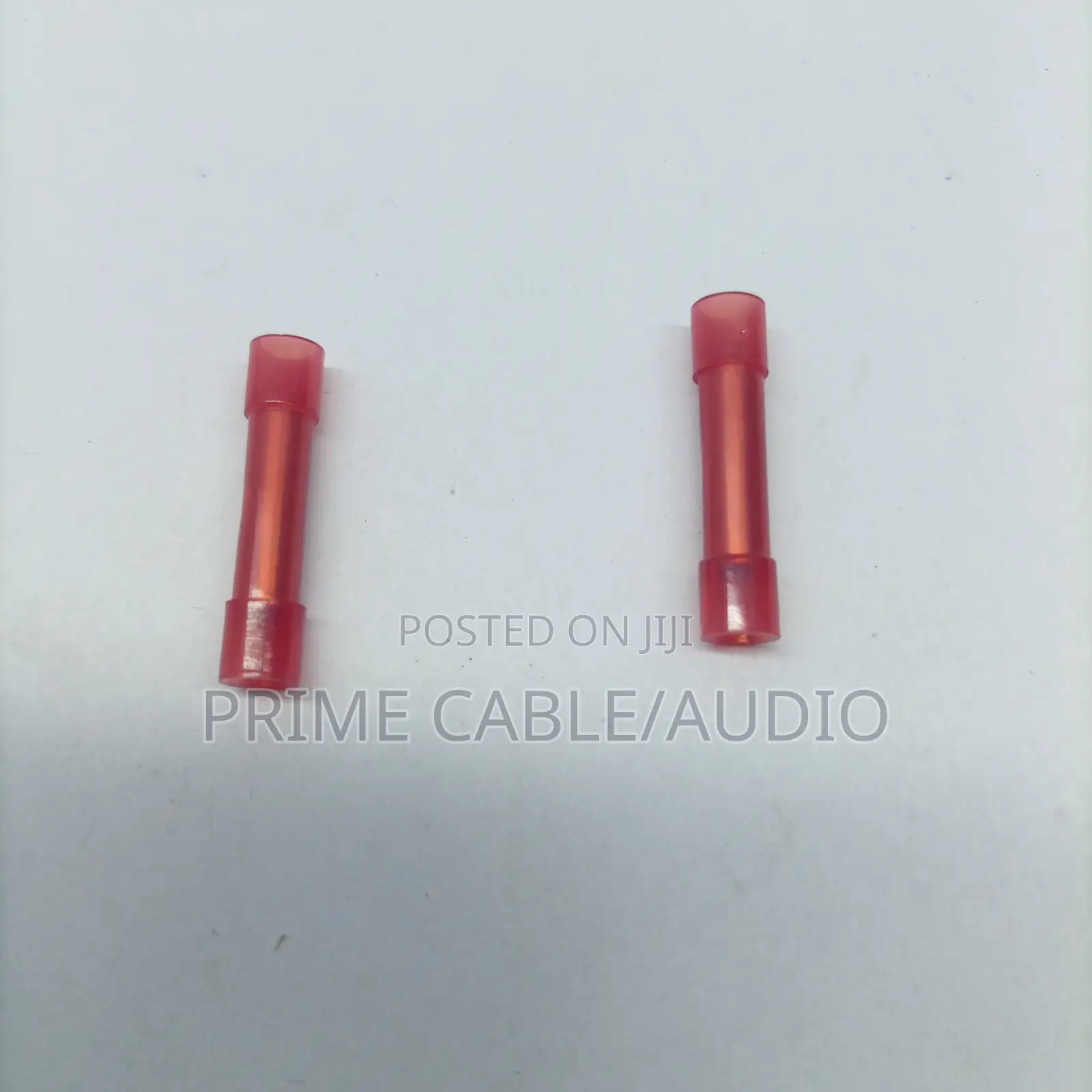 Butt Connector Electrical Crimp Terminals-Red