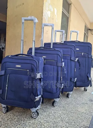 Managerial 4 in 1 Fabric Laxurious Suitcase Briefcase Travel Bag