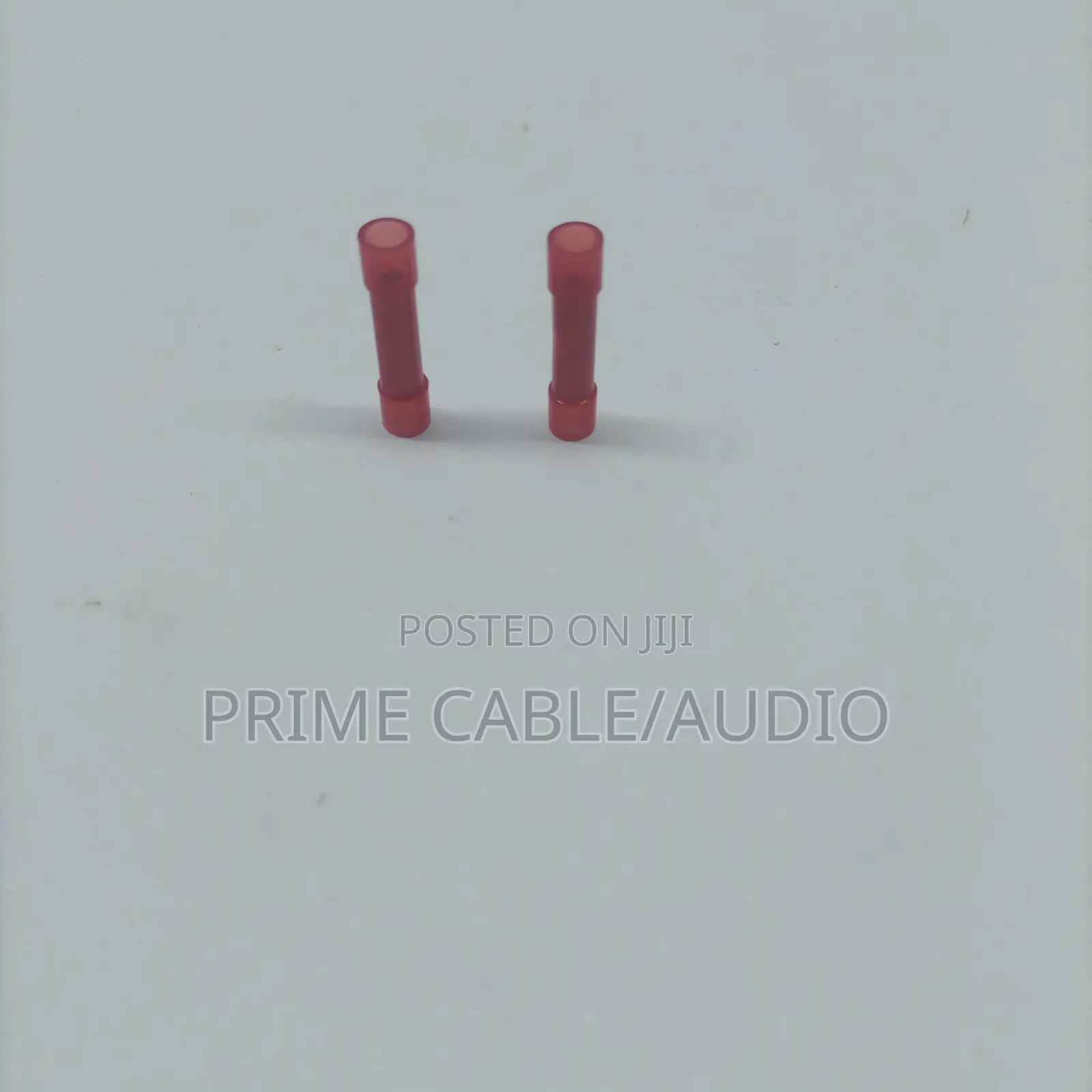 Butt Connector Electrical Crimp Terminals-Red
