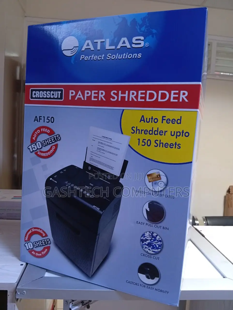 Crosscut Af150 Paper Shredder 150 Sheets