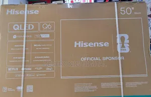*Hisense Smart Tv 50q6 Series* *50q6qken Qled Tv Flameless 50inches