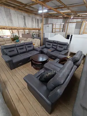Family-size Comfort 7 Seater Semi Recliner Sofa/7 Seater Sofa