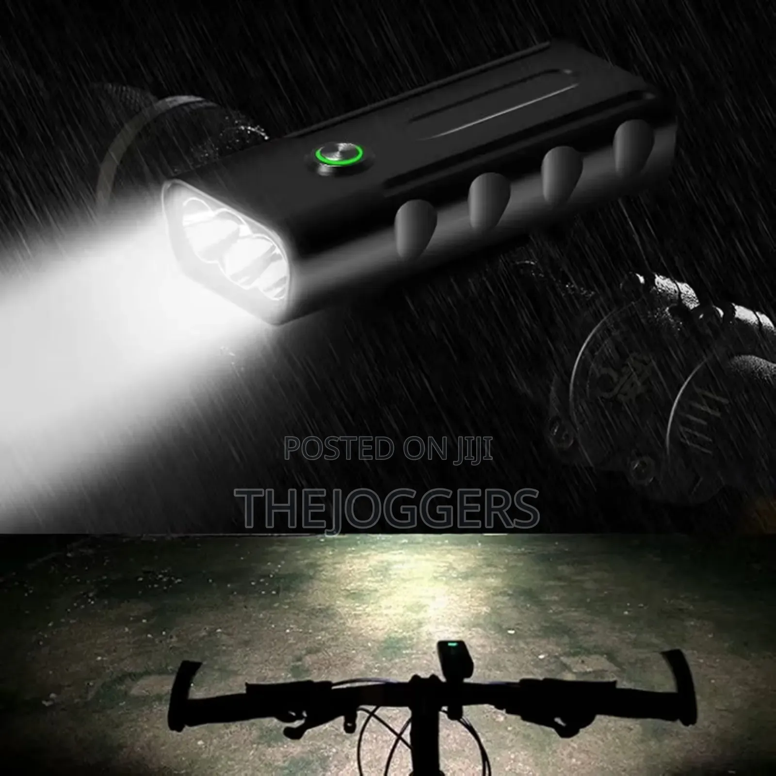 Bike Light Front Lamp Usb Rechargeable Led 5200mah Waterproof