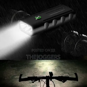 Bike Light Front Lamp Usb Rechargeable Led 5200mah Waterproof