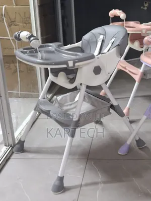 Feeding Chair 2 in 1 - Grey, Pink, Blue