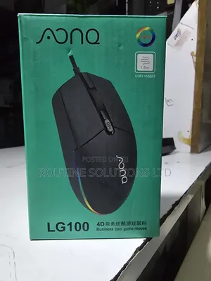 Lg100 4d Business Cool Game Wired Mouse