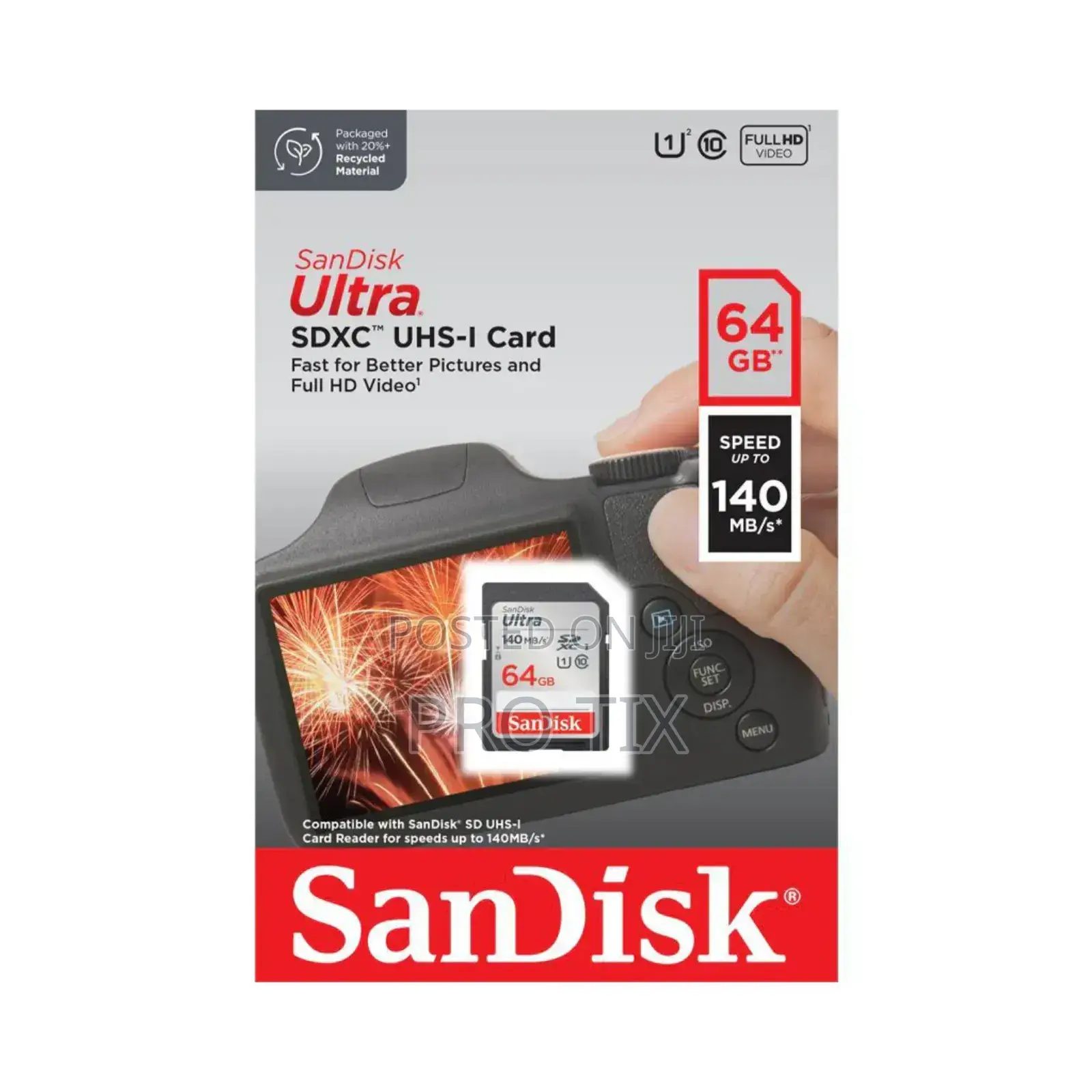 Sandisk Ultra Camera Card 64 Gb