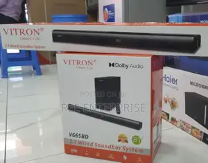Vitron V66sbd 17000w Dolby Atmo 2.1ch Wired Soundbar System