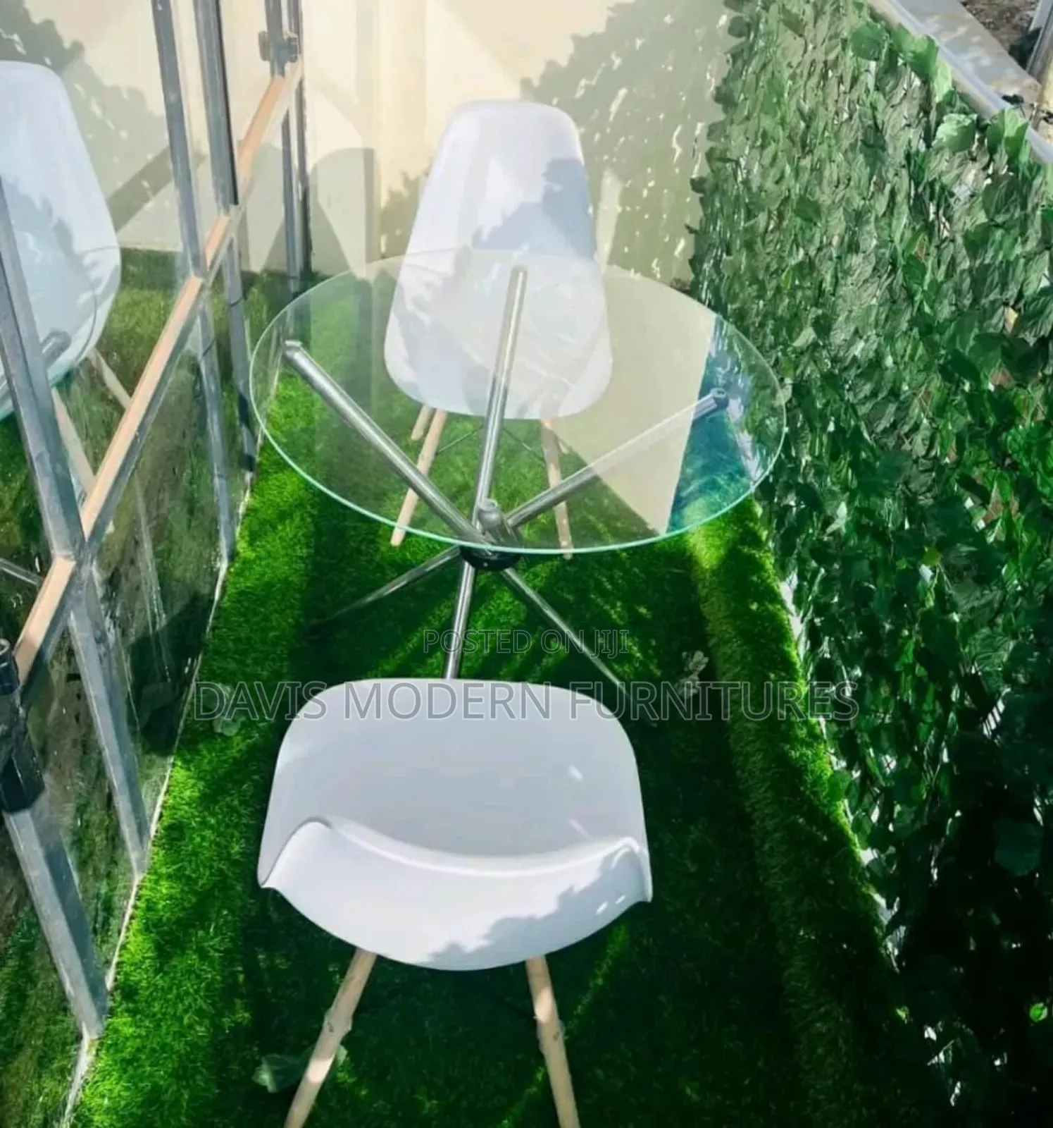 Glass Top Table With Chairs