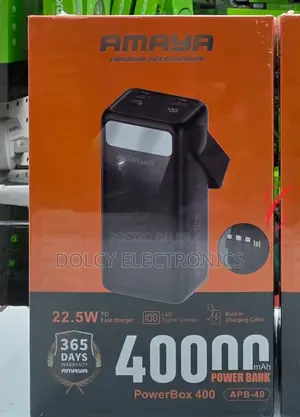Amaya Powerbox 400 Apb-40 40,000mah 22.5w Power Bank