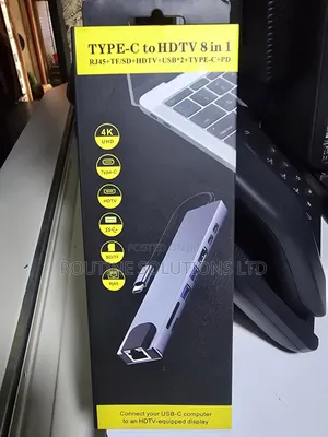 Type-C to HDTV 8 in 1 Adapter
