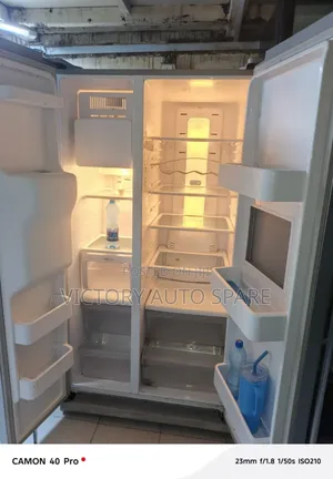 Samsung Silver Side by Side Refrigerator