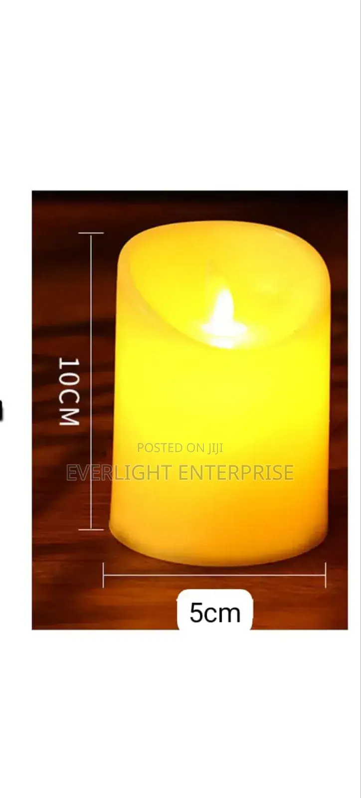 Led Plastic Swing Candle