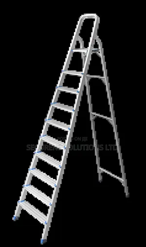 10 Steps A-type Aluminum Household Step Ladder