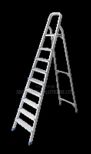 9 A-frame Household Aluminum Step Ladder.