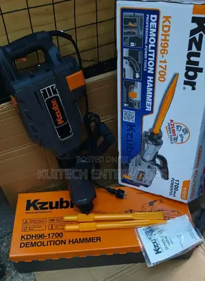 Kzubr Jack Hammer/ Electric Demolition Hammer Drill 1700w