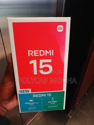 New Xiaomi Redmi 15 128 GB Black