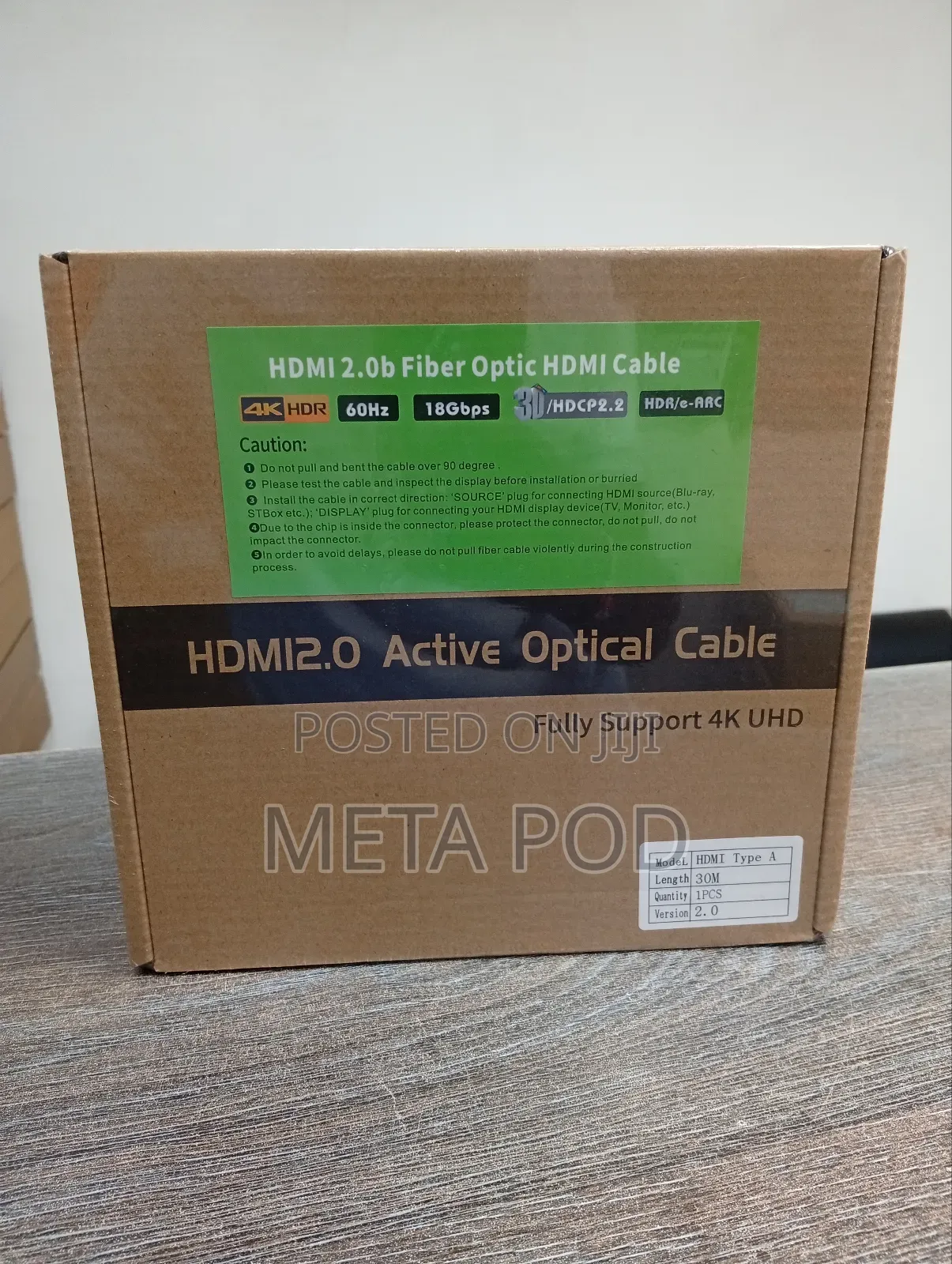 Hdmi 2.0 Active Optical 30m