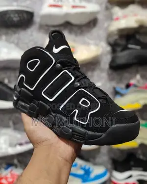 The Nike Air More Uptempo '96 in the Black