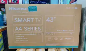 *Hisense 43" Smart Tv A4 Series