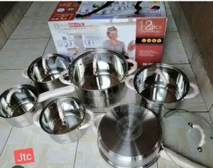 *Bominox 12pc Stainless Steel Cookware Set*