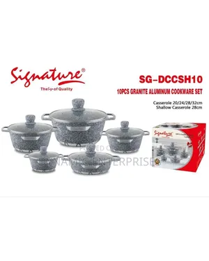 10 PCS Granite Cookware Set