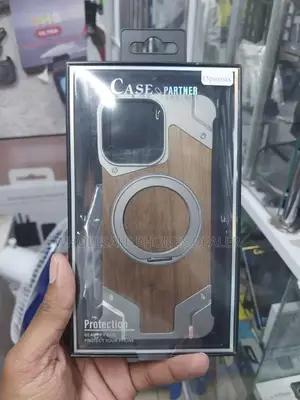 iPhone 15 Pro Max Metallic And Wooden Coloured