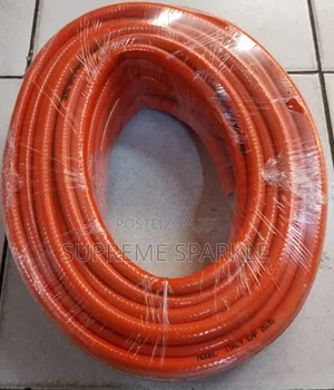 Roll of Orange LPG Gas Hose Pipe(25m)