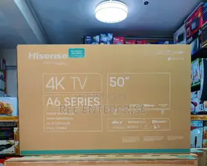 *Hisense 50 Inch " Smart 4k A6  Tv Brand New