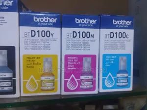 Brother Bt100 Cyan Yellow Magenta Ink