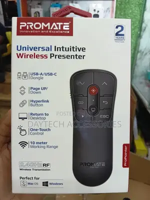 Promate Propointer Universal Intuitive Wireless Presenter