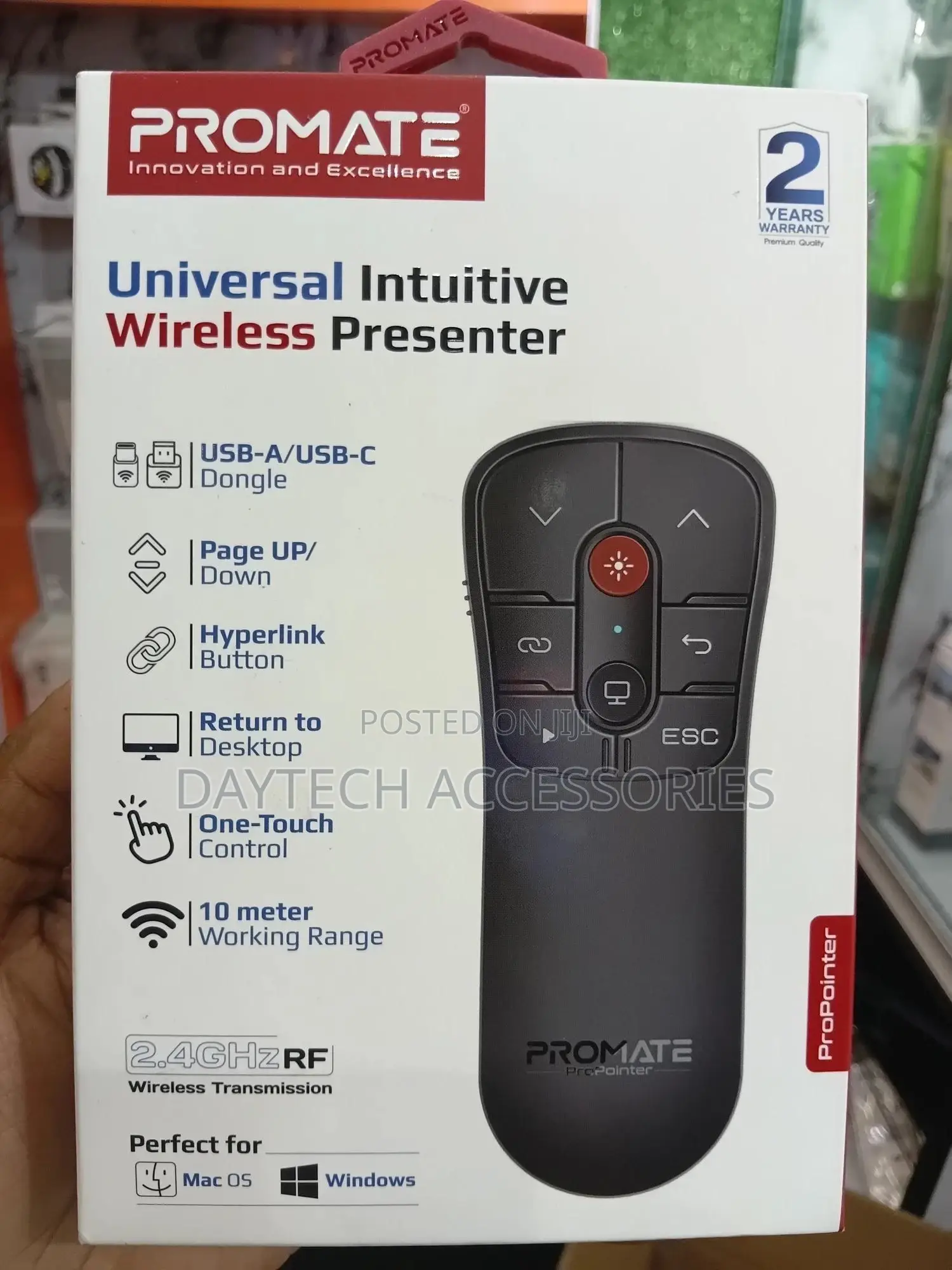 Promate Propointer Universal Intuitive Wireless Presenter