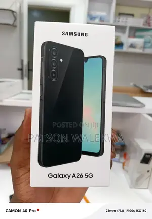 New Samsung Galaxy A26 128 GB Black