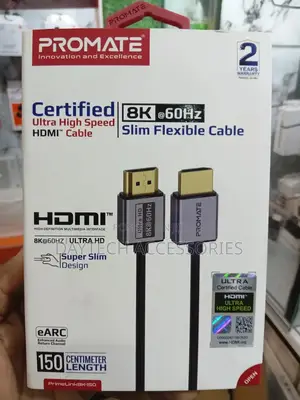 Promate at 60hz Hdmi 2.1 Cable 1.5m