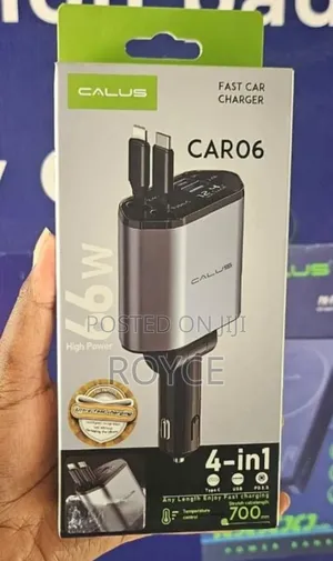 4 in 1 Fast Car Charger