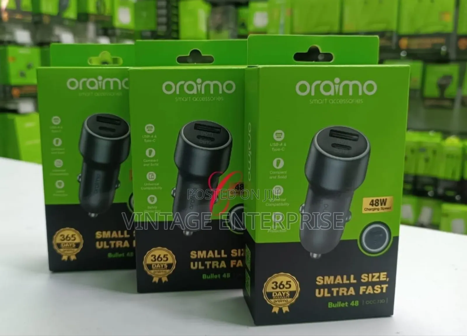 Oraimo Bullet Car Fast Charger