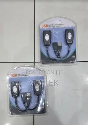 50ft Usb 2.0 Extender to Rj45 Over Cat5/5e16 Connection