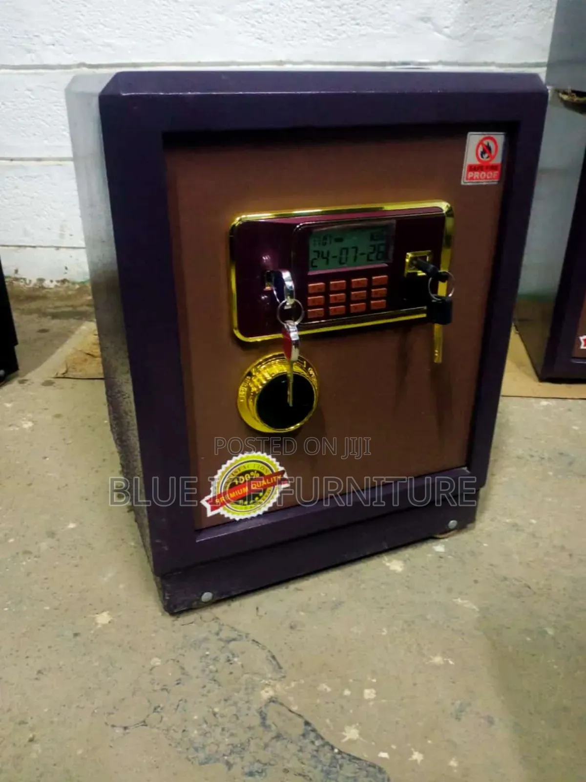 Office Biometrics Safe Box