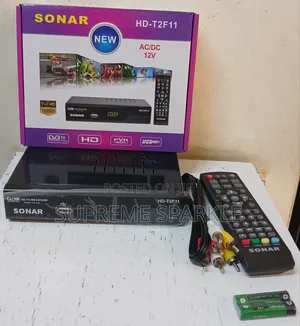 Sonar Free to Air (Fta) Digital Tv Decoder Hd-T2f11